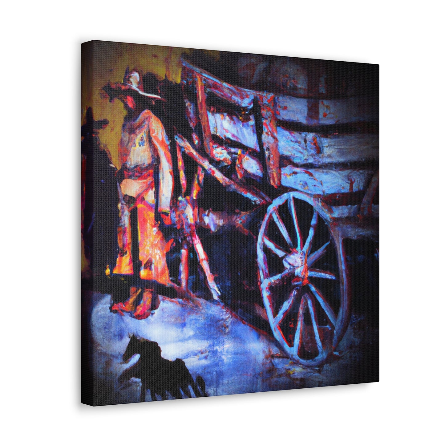 Wheels of Splendor - Canvas