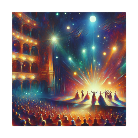 Harmony Embodied Brilliance - Canvas