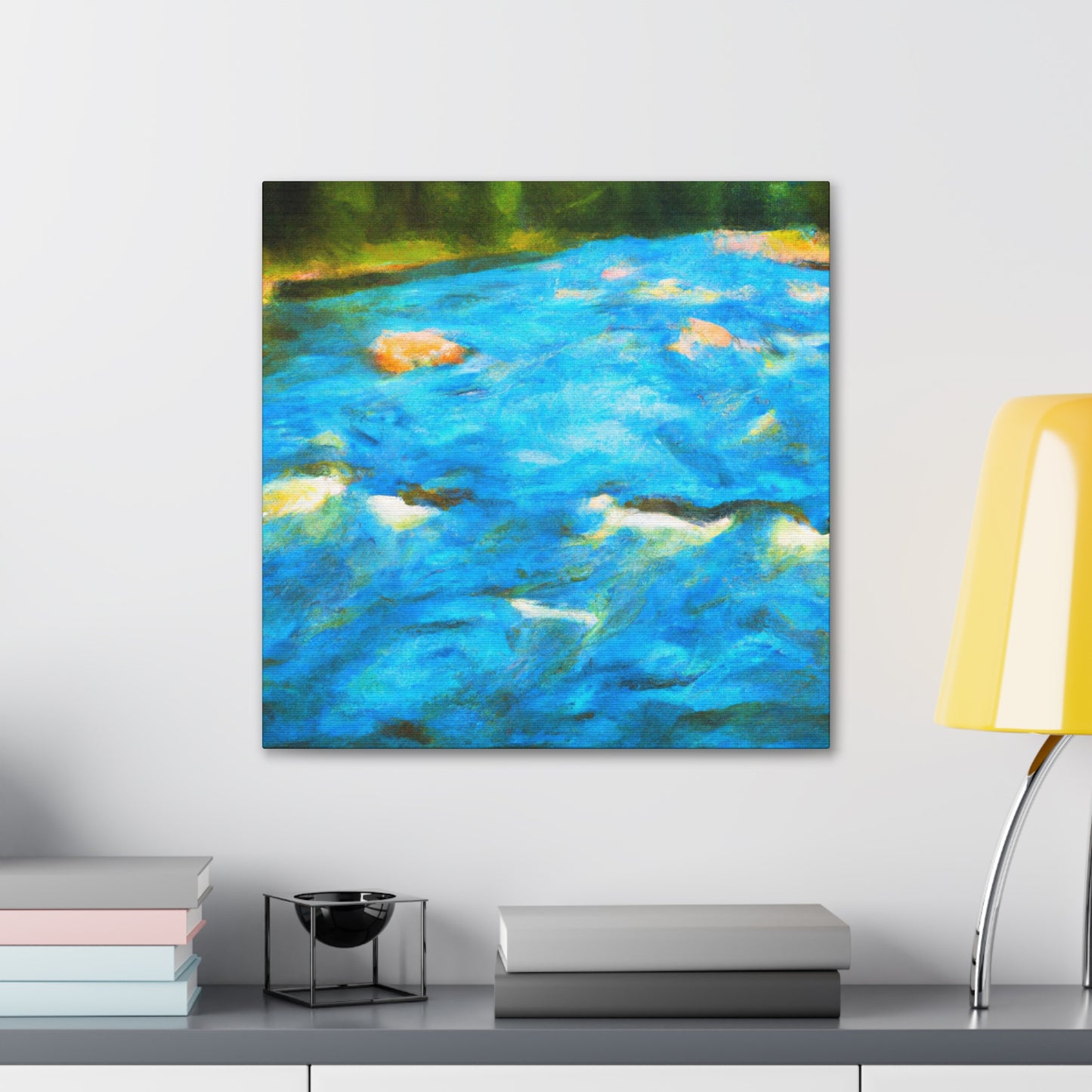 River Reflection Dreaming - Canvas