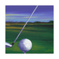 Golfing in Sunshine - Canvas