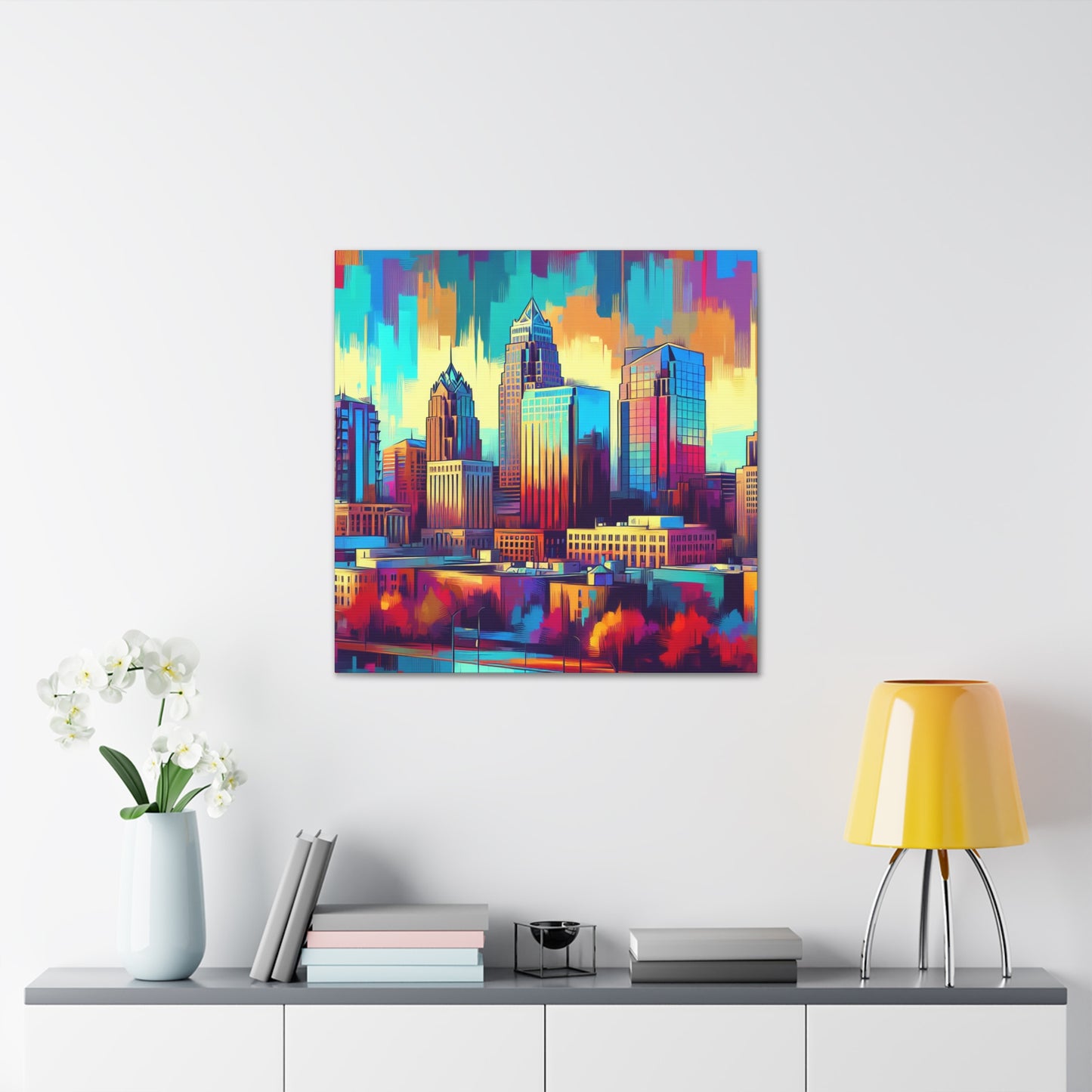 Velvet Hues of Raleigh - Canvas