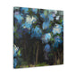 Hydrangea's Dramatic Bloom - Canvas