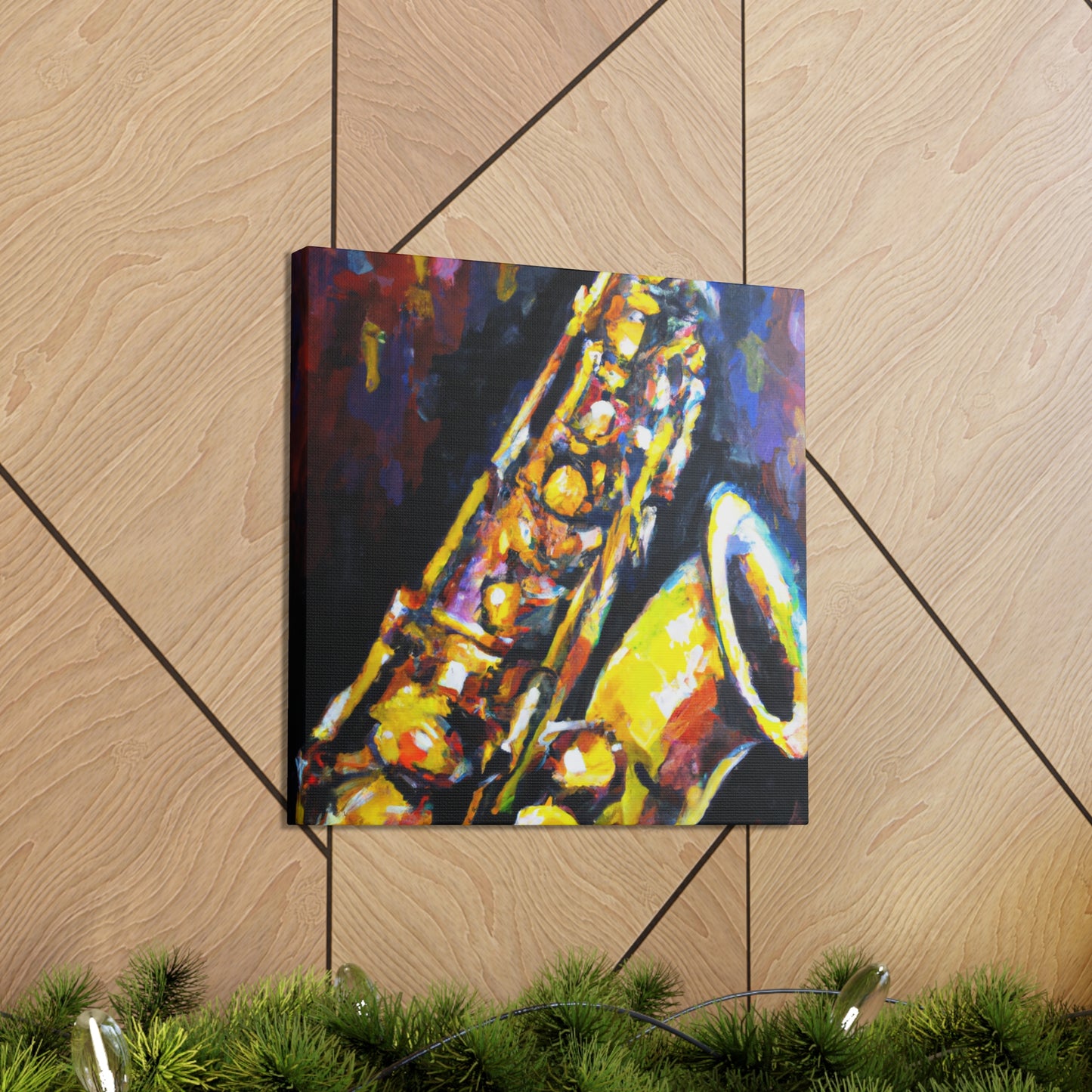 Saxophone Melody Impression - Canvas