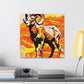 "Bighorn Majesty Majestic" - Canvas