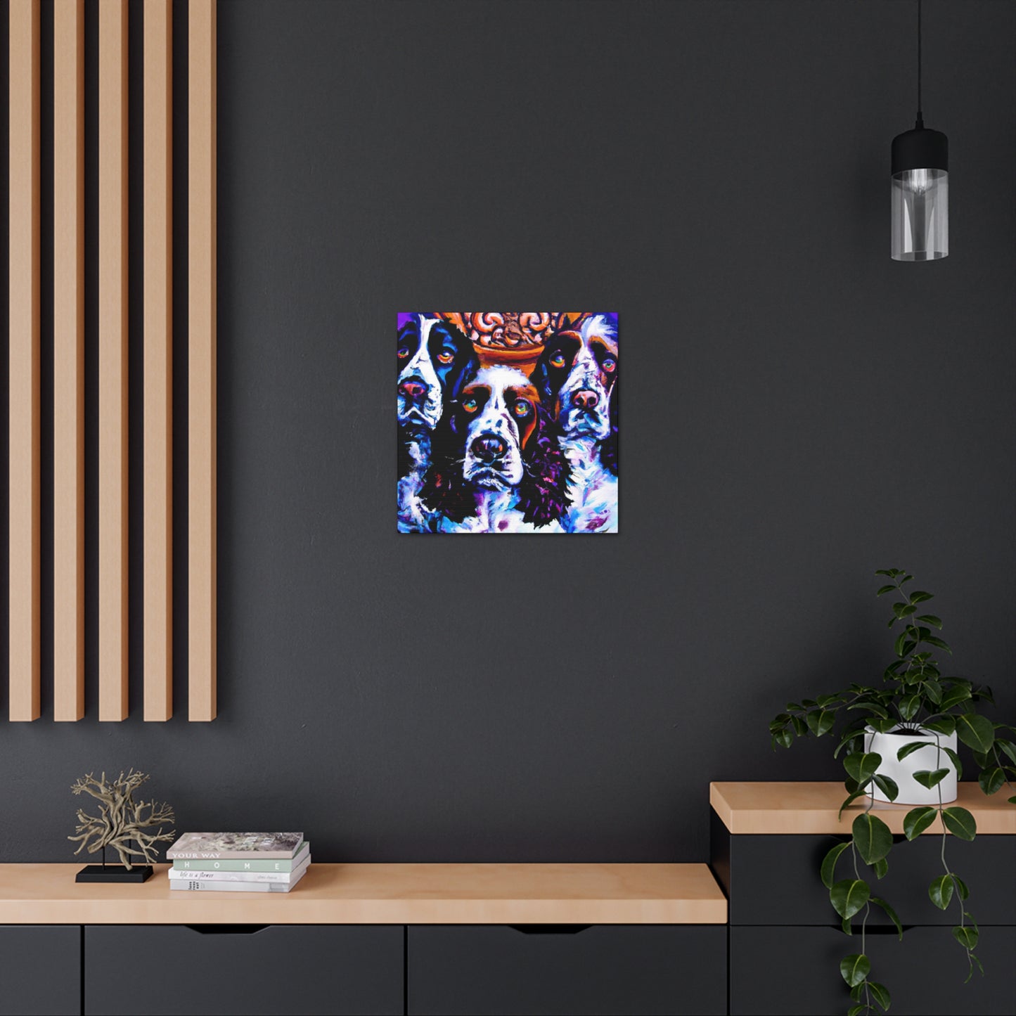 "A Surreal Springer Spaniel" - Canvas