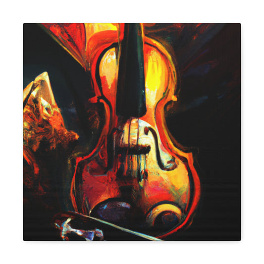 Music of the Violin - Canvas