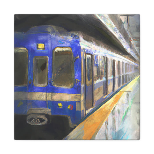 Subway Train Dreaming - Canvas