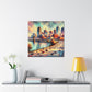 "Charming Cincinnati Delight" - Canvas