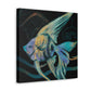 "Angelfish in Bloom" - Canvas