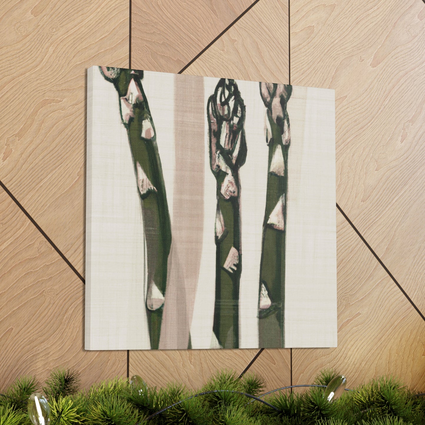 "Asparagus in Abstraction" - Canvas