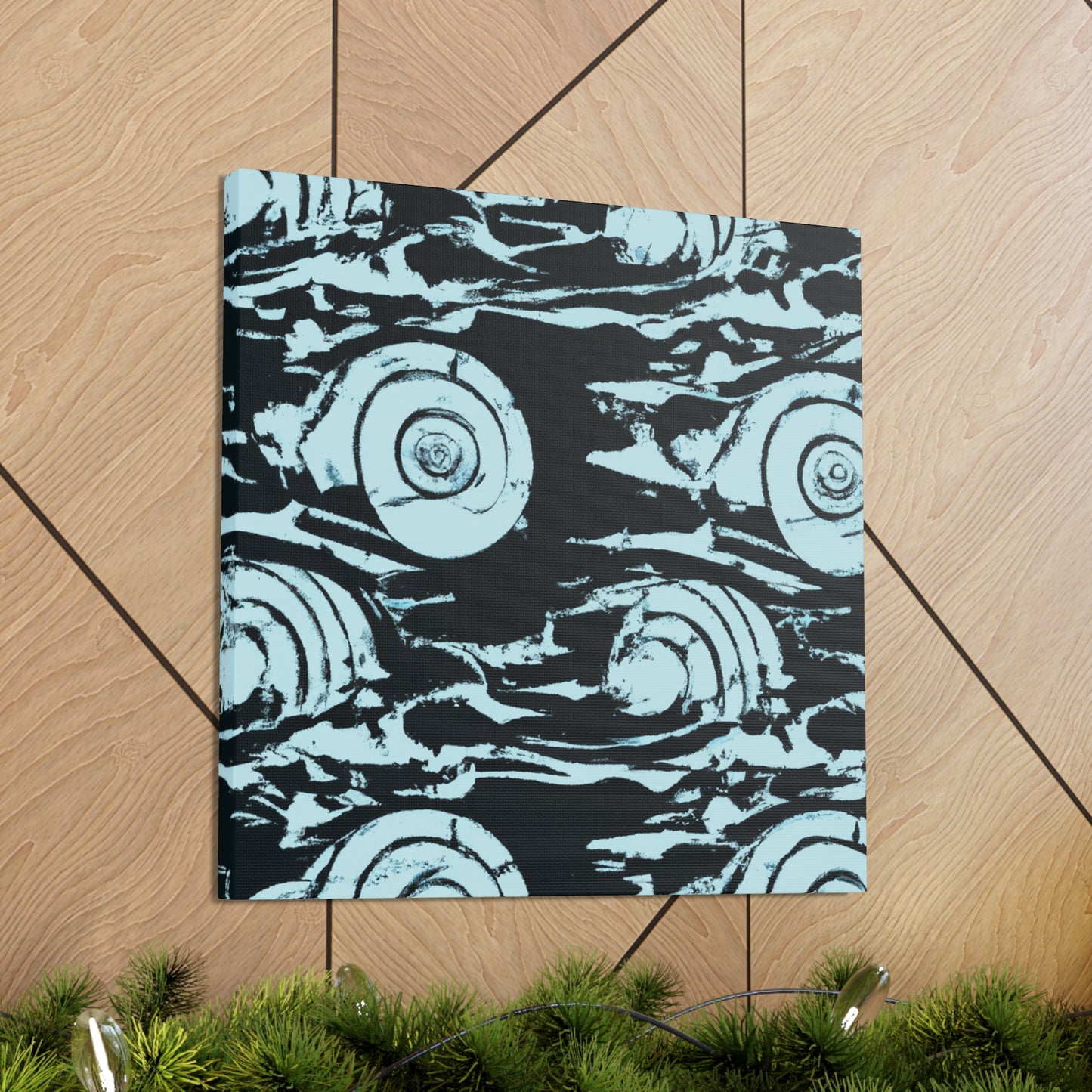 "Clams Under Streetlight" - Canvas