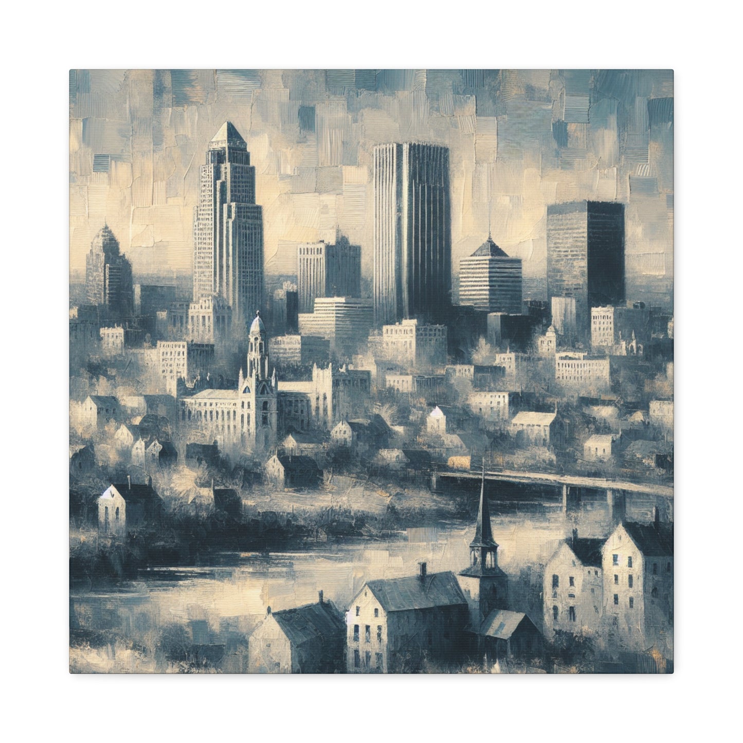 "Omaha's Transcendent Renaissance" - Canvas