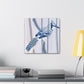 "Blue Jay In Flight" - Canvas