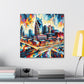 "Vibrant Nashville Melodies" - Canvas