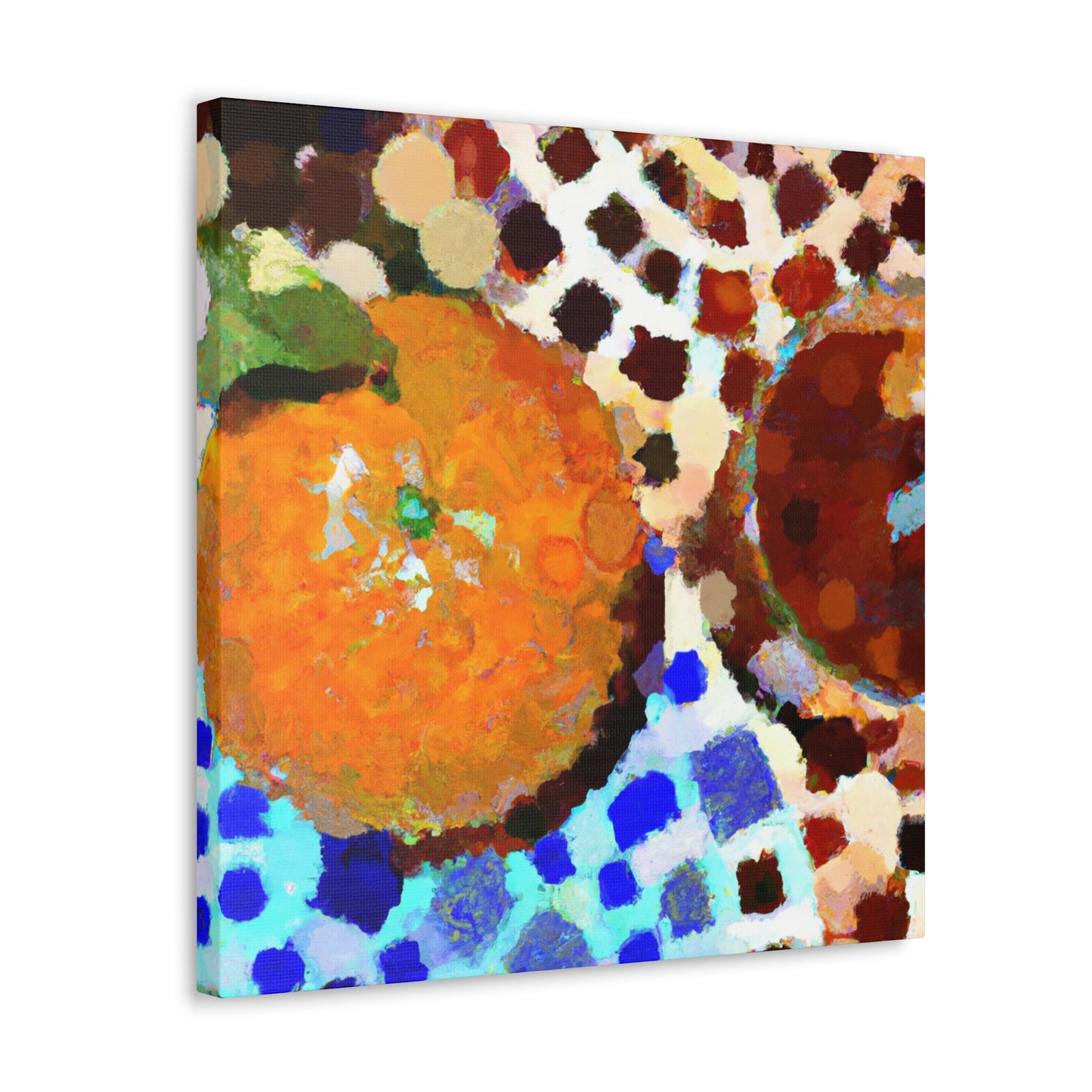 "Orange Slice of Nature" - Canvas