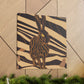 Jackrabbit in Deco - Canvas