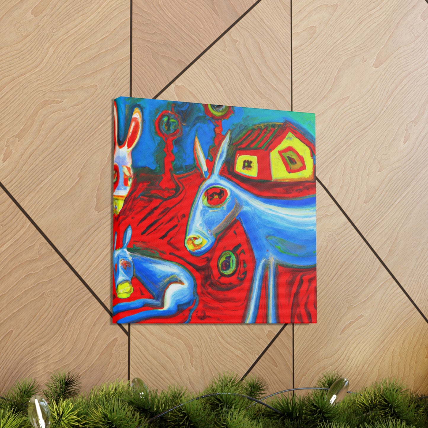 Mule in Dreamland - Canvas