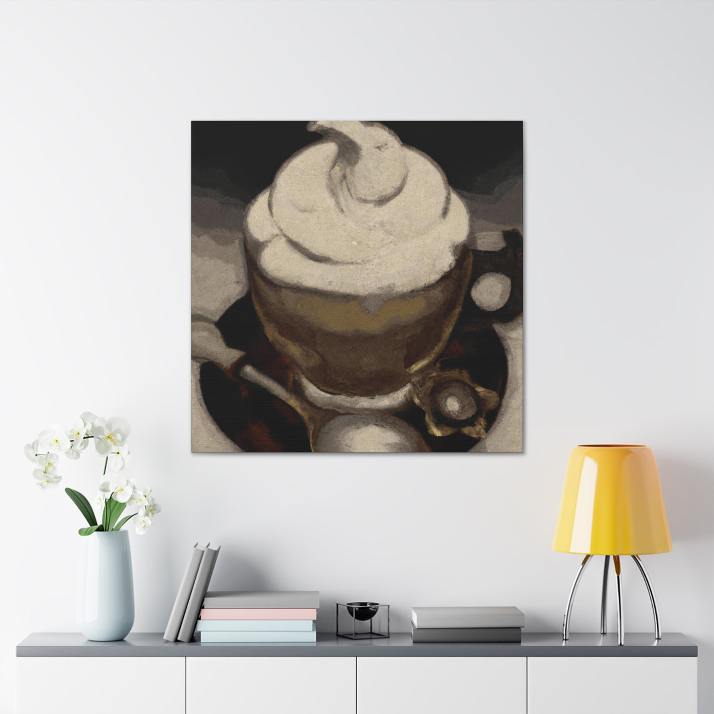 "Cappuchino in Baroque". - Canvas