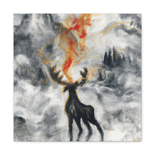 "Majestic Elk of Nature" - Canvas