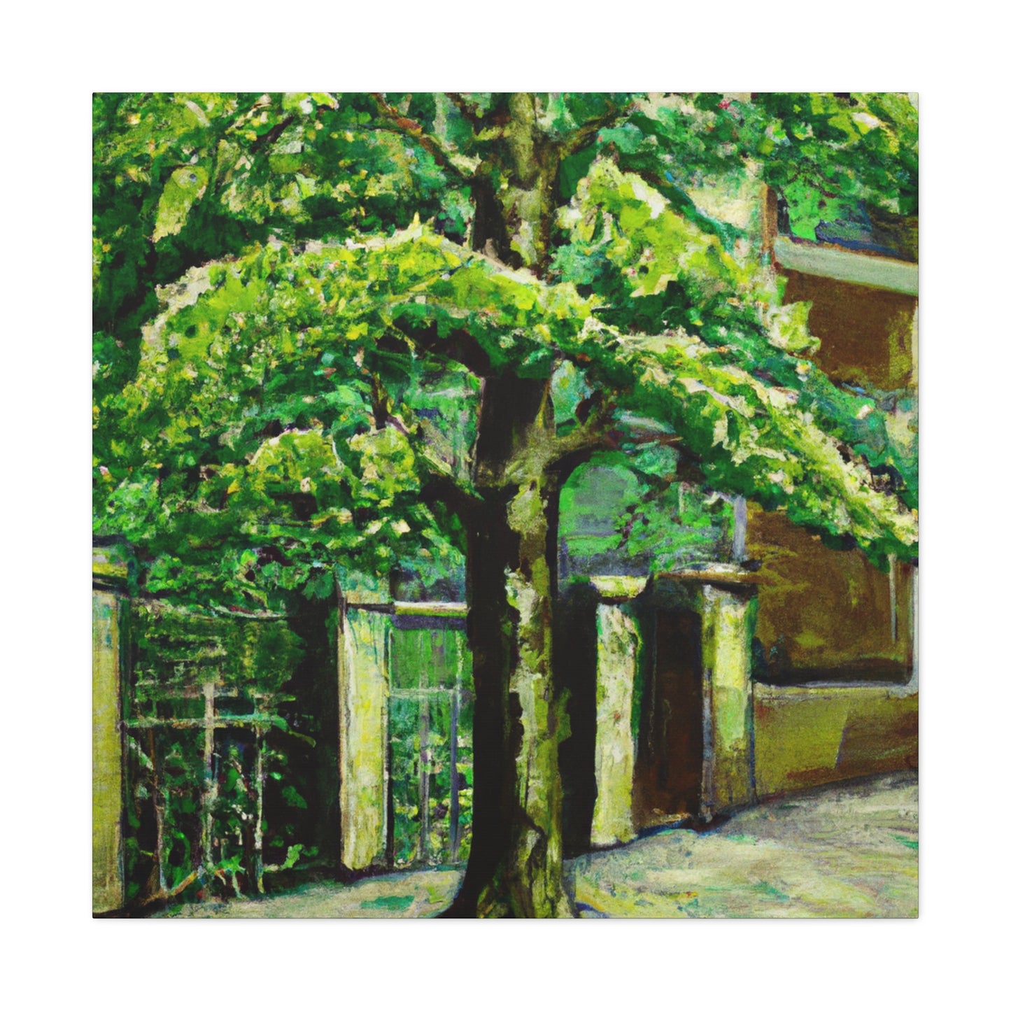 Elm Tree Transformation - Canvas