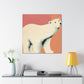 "Polar Bear Splendor Dawn" - Canvas