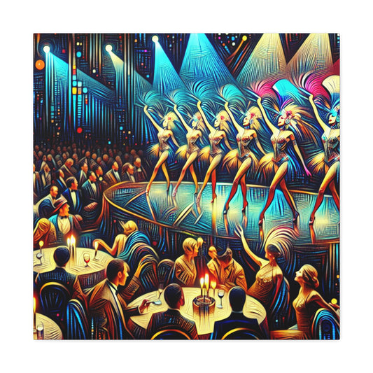 "Ecstatic Cabaret Serenade" - Canvas