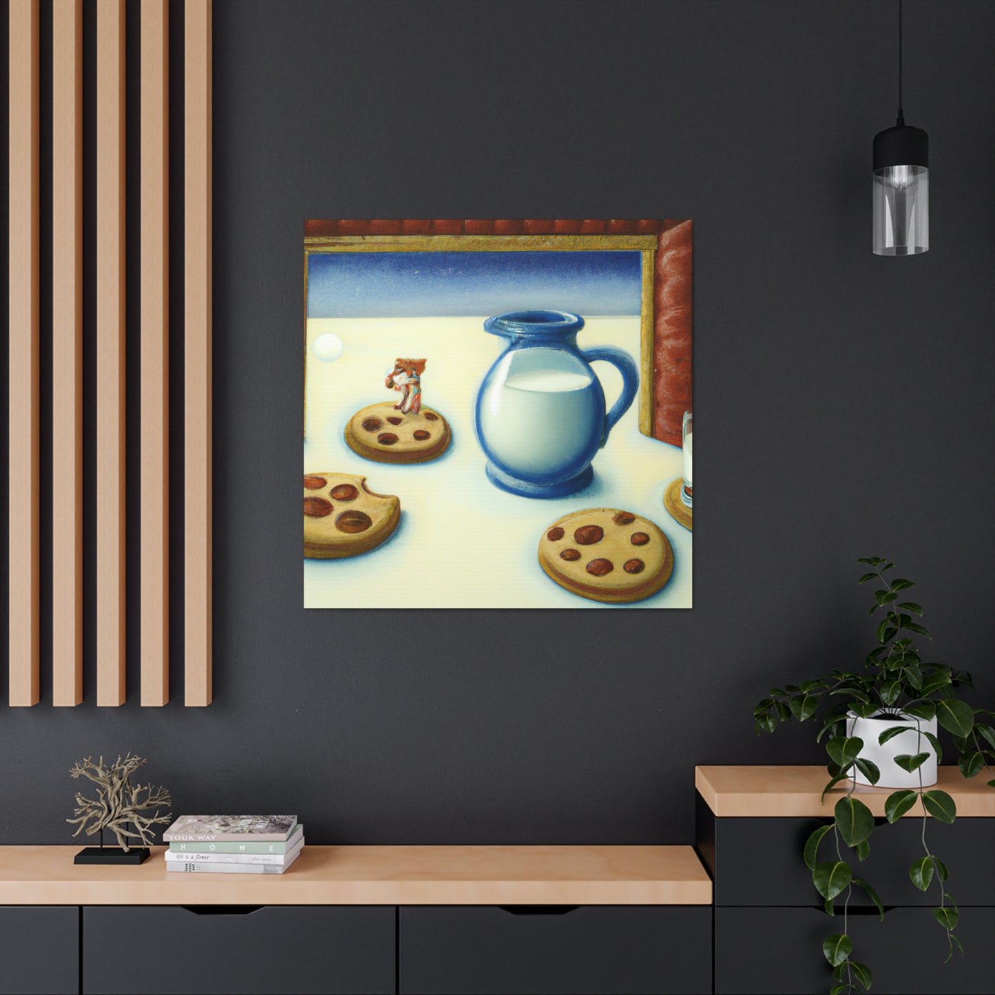 Milk and Cookie Dream - Canvas