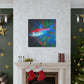 "Neon Tetra Impressionism" - Canvas