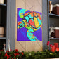 Sea Turtle Pop Brilliance - Canvas