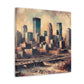 "Urban Symphony: Minneapolis" - Canvas