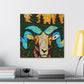 Big Horn Sheep Splendor - Canvas