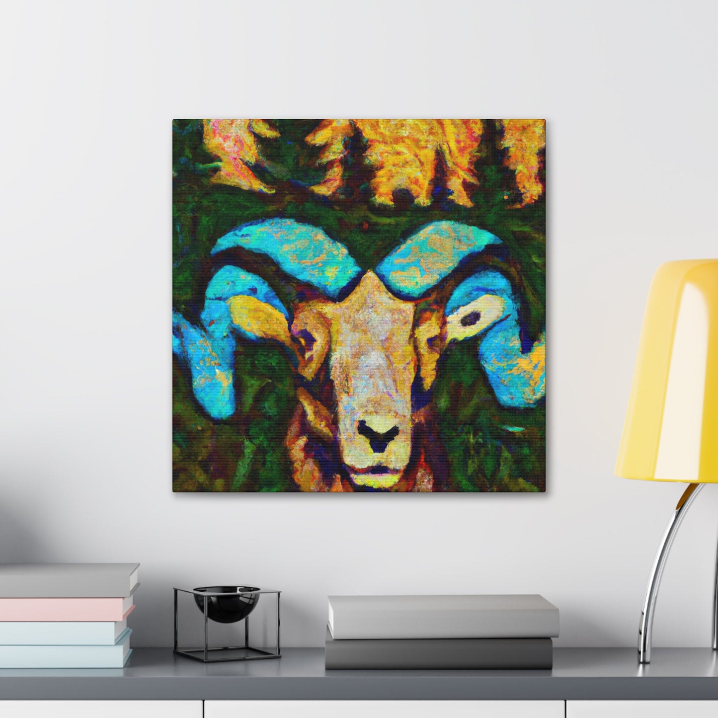 Big Horn Sheep Splendor - Canvas