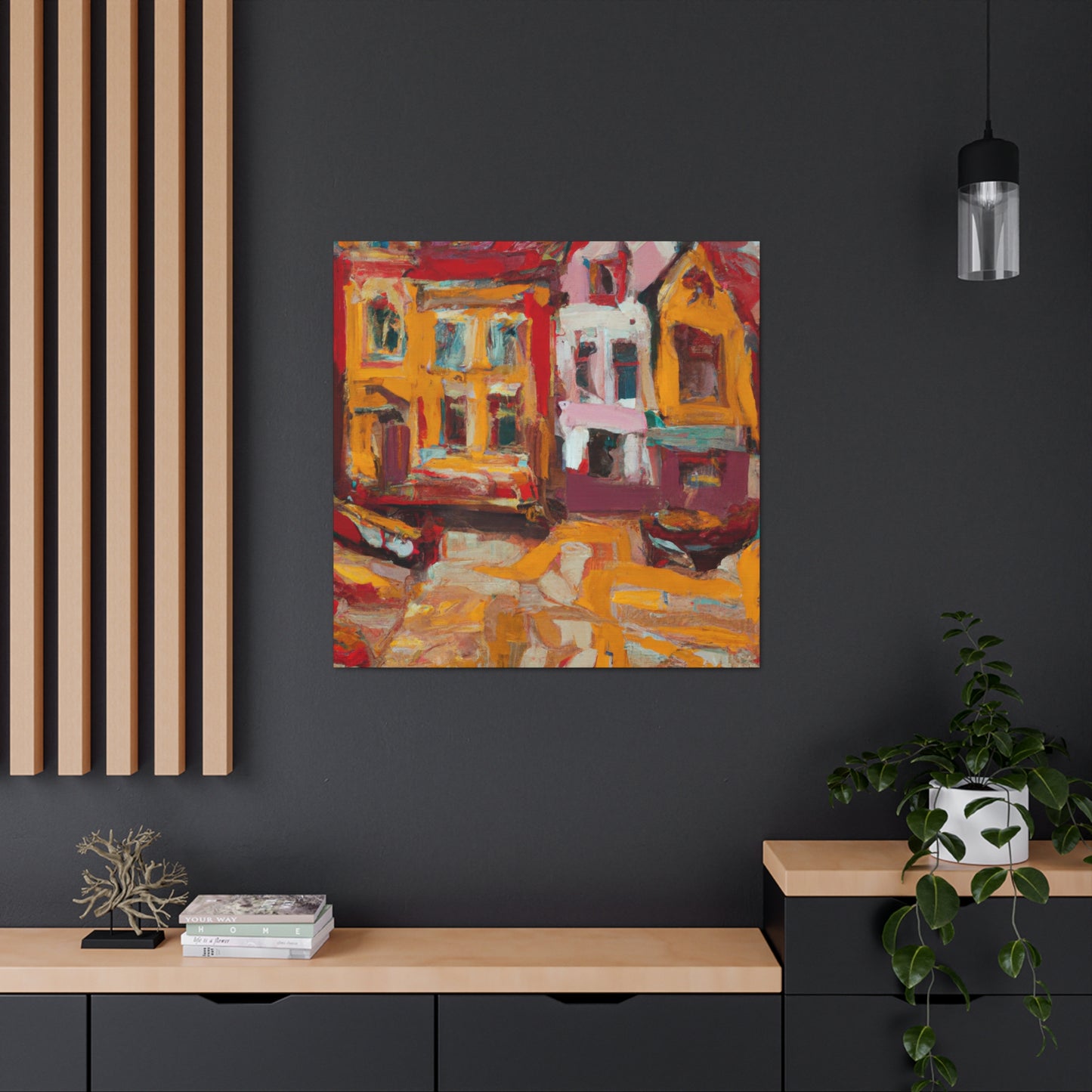 Tudor Palace Embellished - Canvas