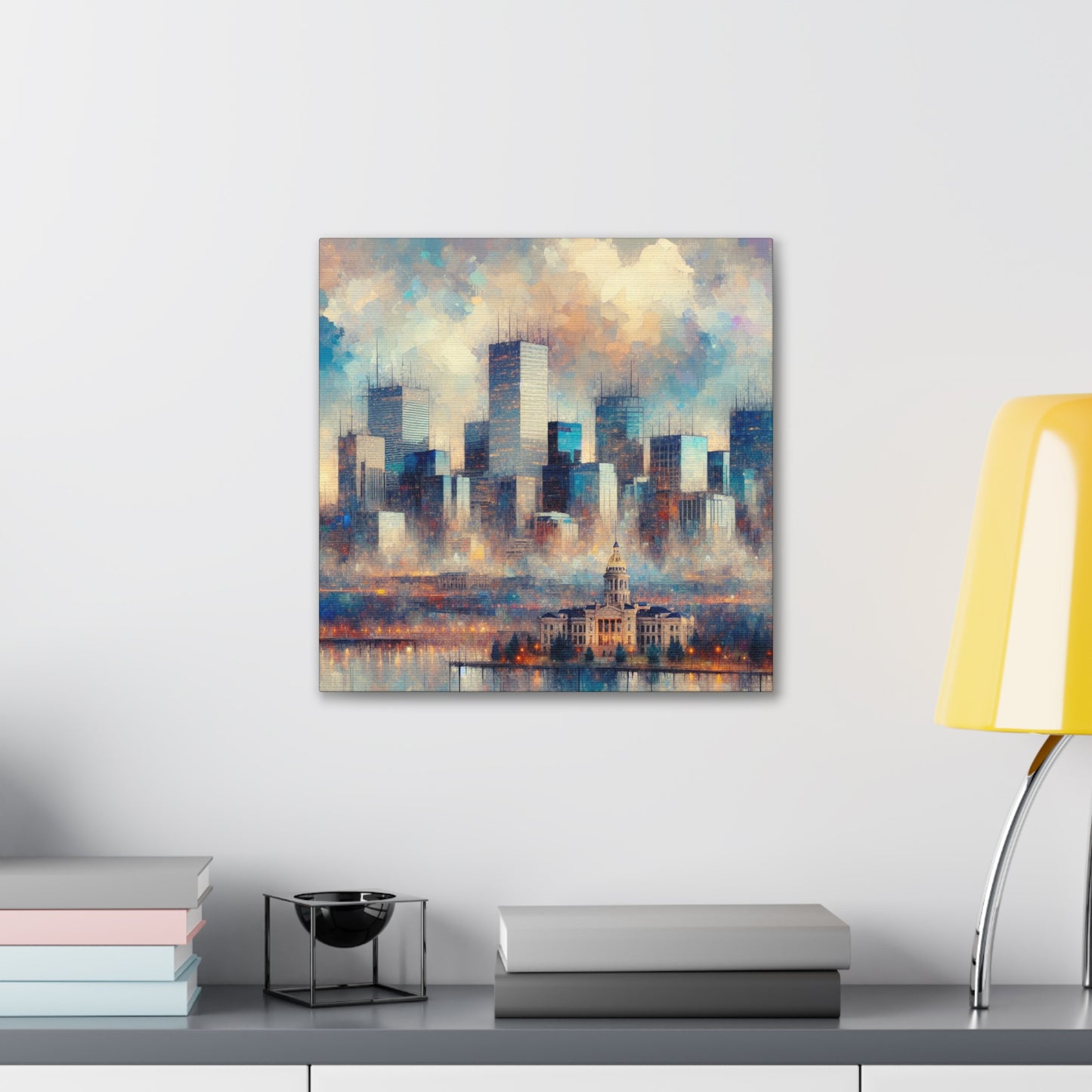 "Majestic Mile High Hues" - Canvas