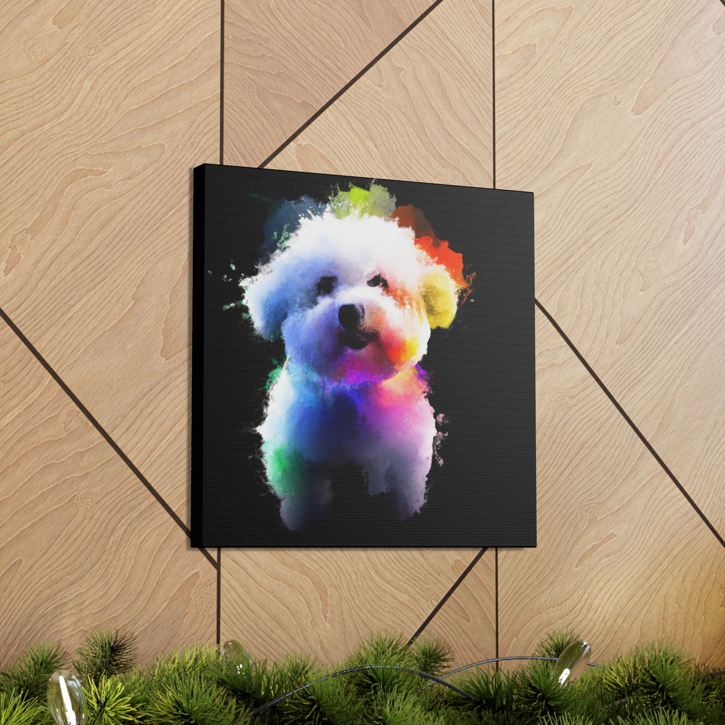 "Proud Bichon Frise" - Canvas