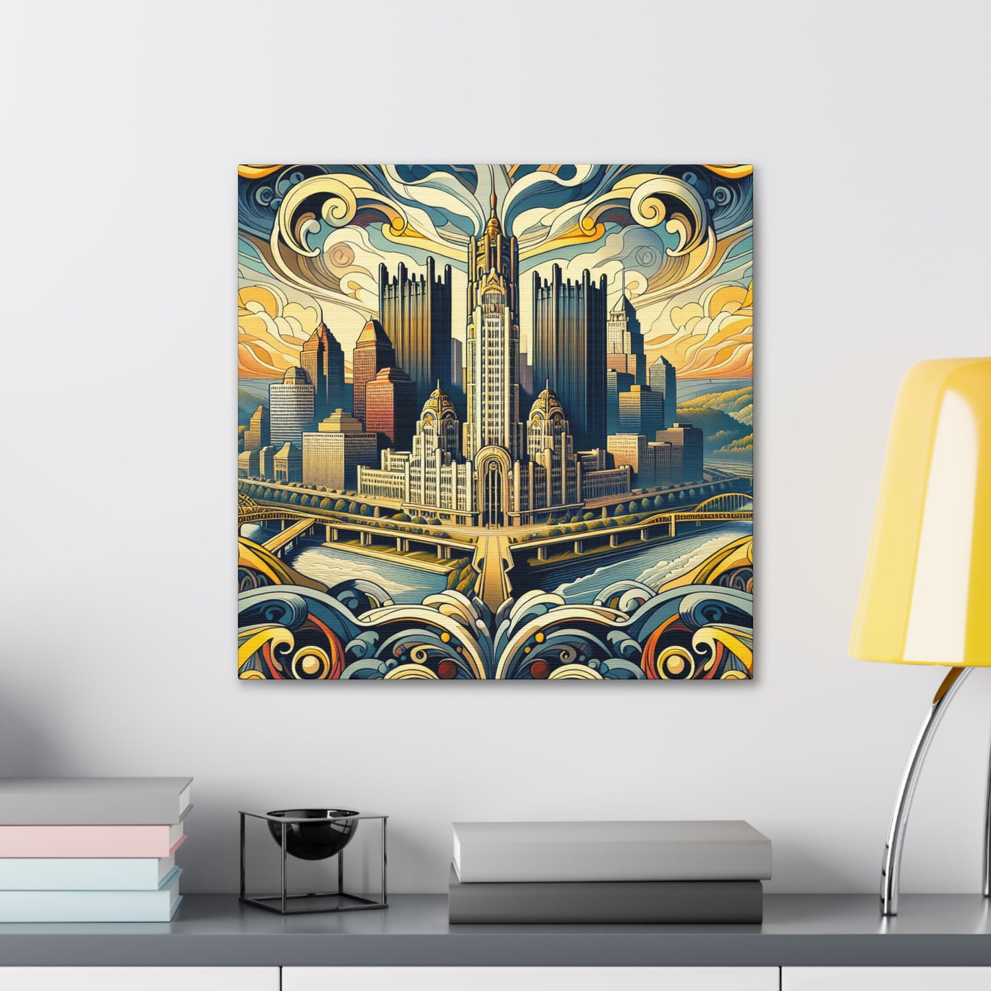 Steel City Symphony. - Canvas