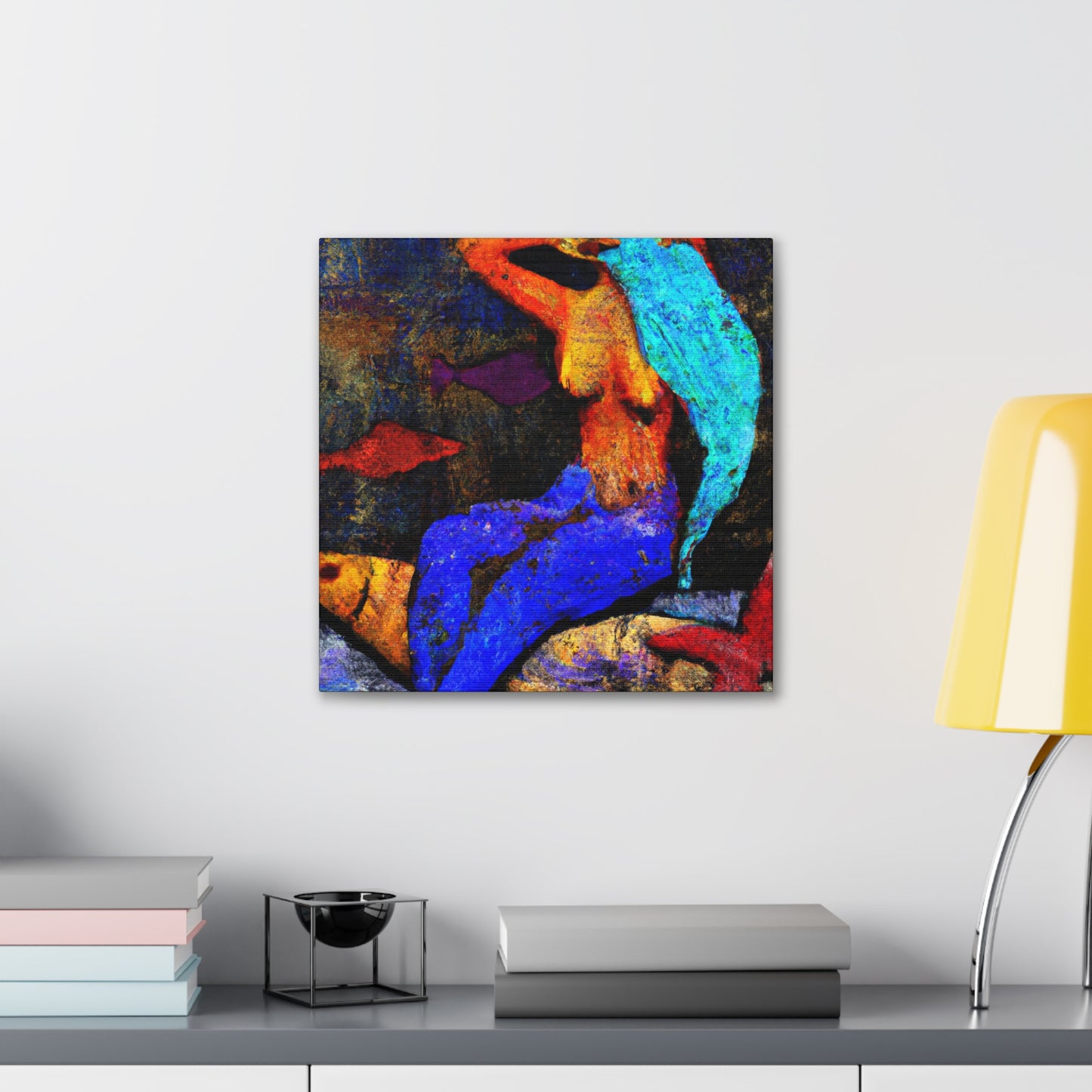 Mermaids in Moonlight - Canvas