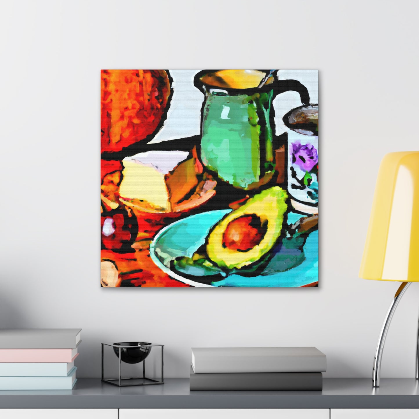 Dining in Regal Splendor - Canvas