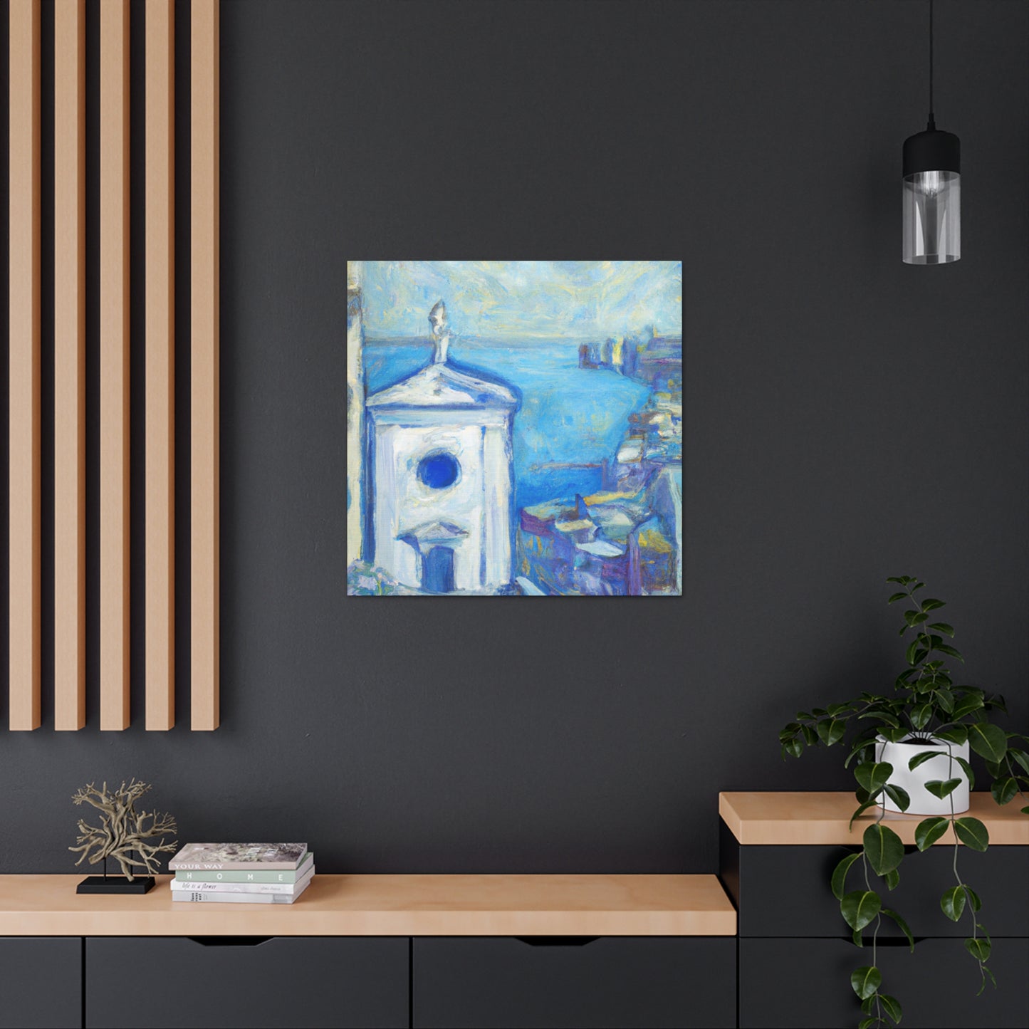 Mondrian's Mediterranean Dream - Canvas