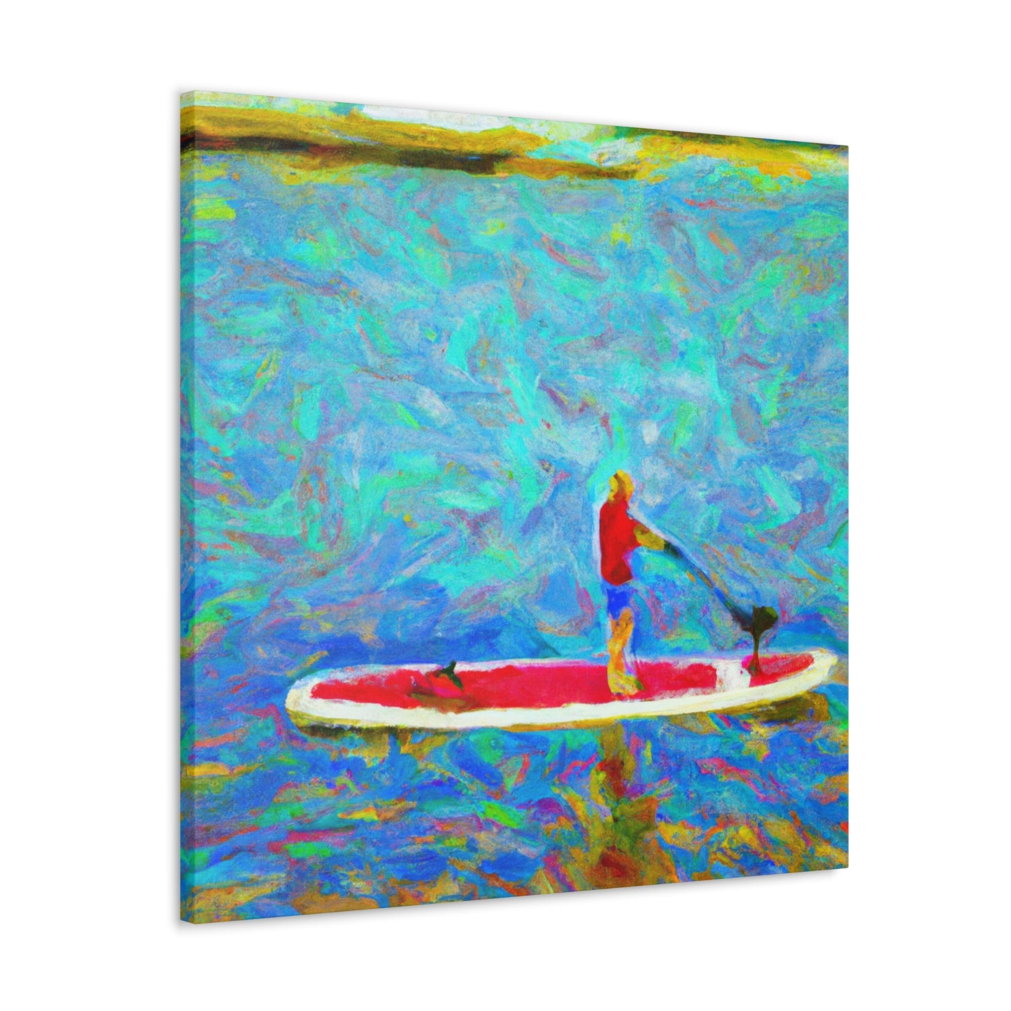 "Calm on the Paddle" - Canvas