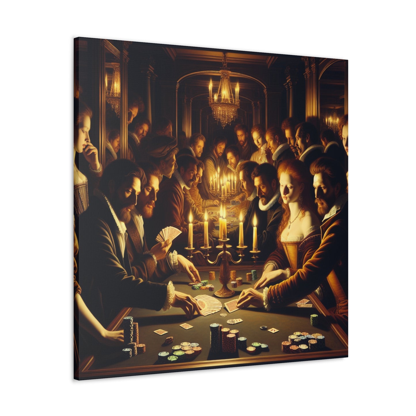 "The Royal Card Game" - Canvas