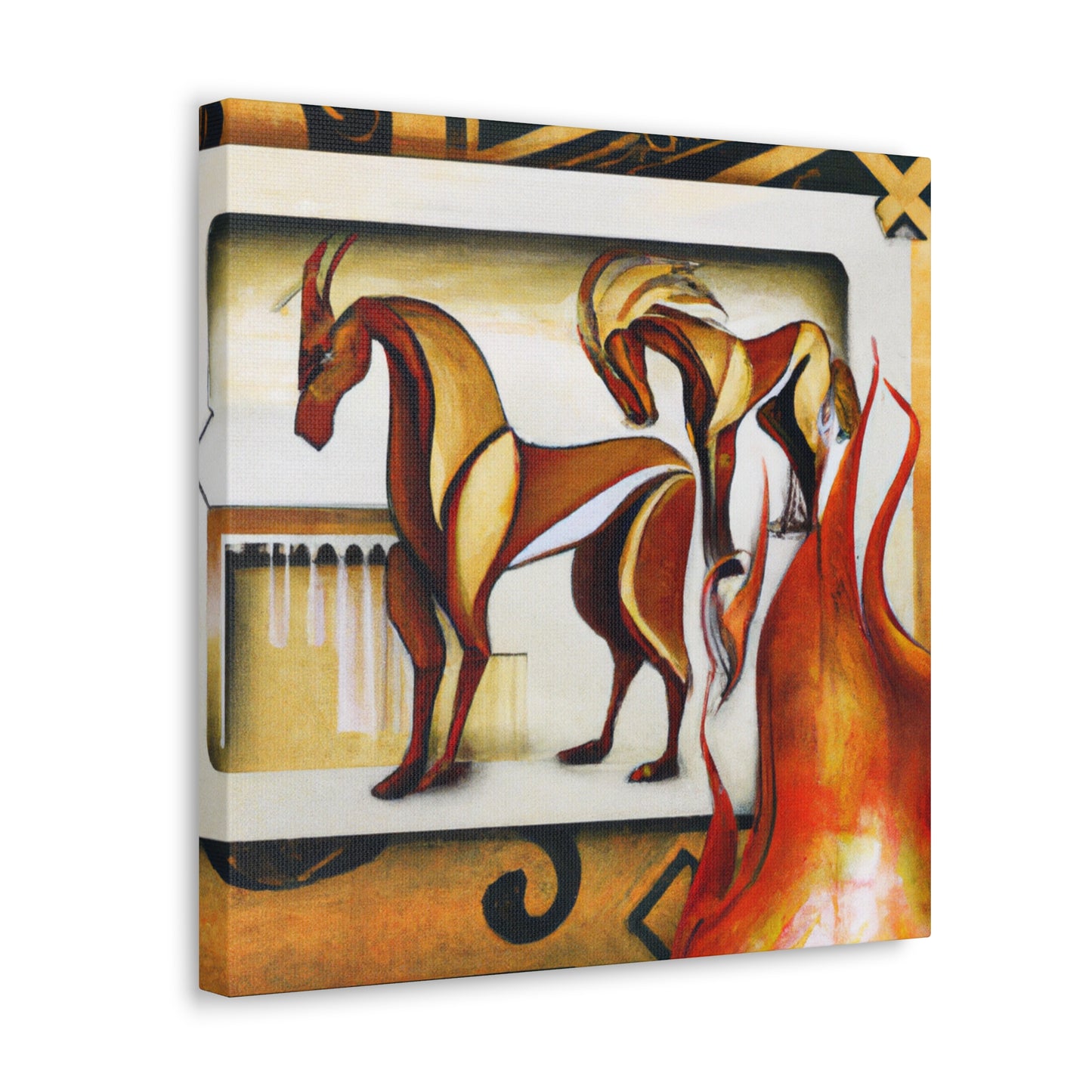 "Mules and Miracles' Art - Canvas