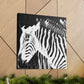 "Zebra Abstract Expressionism" - Canvas