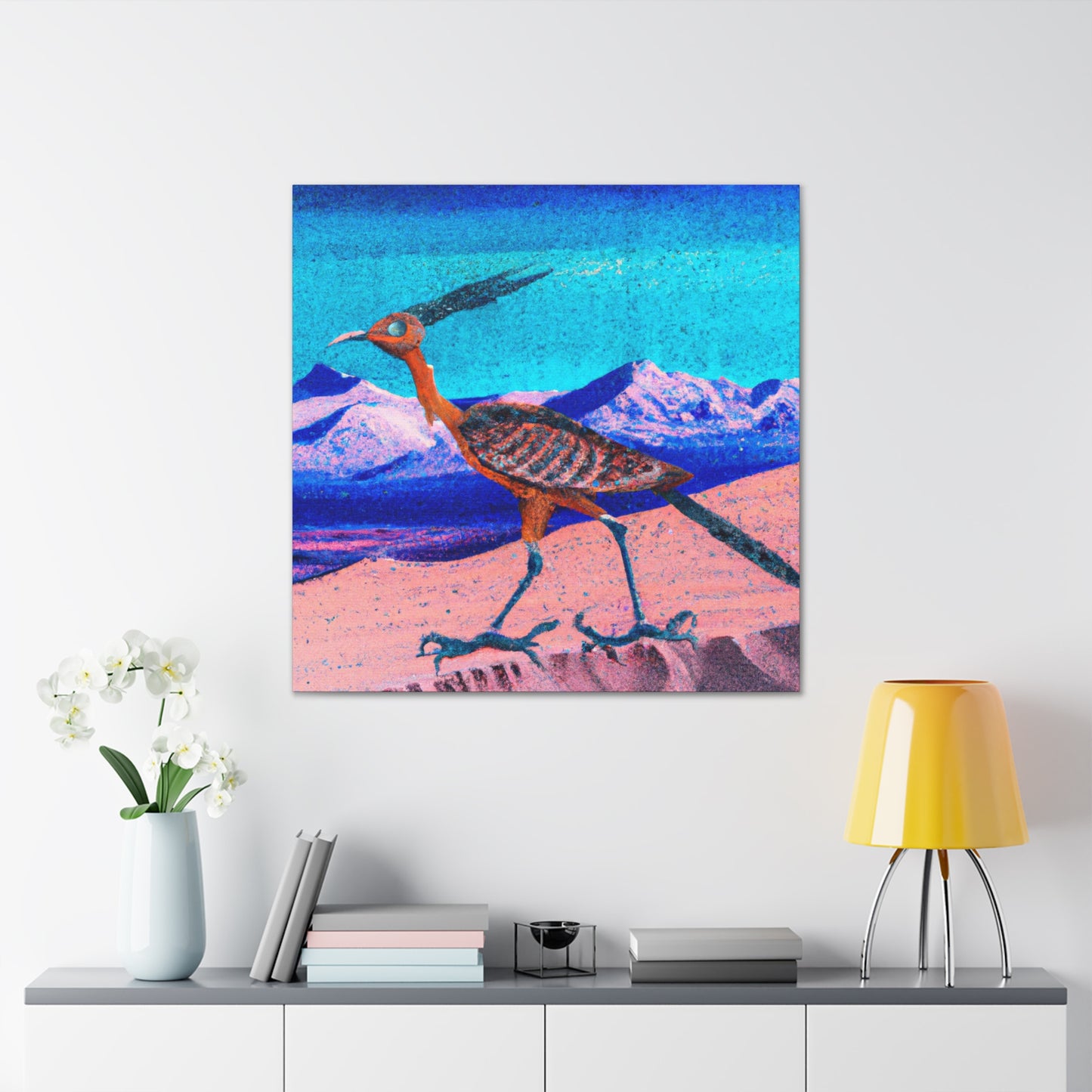 Roadrunner Surreal Flight - Canvas