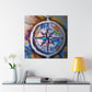 "Compass in Abstraction" - Canvas