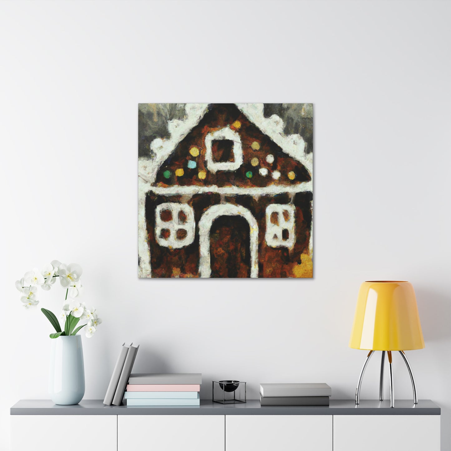 Gingerbread Dream Home - Canvas