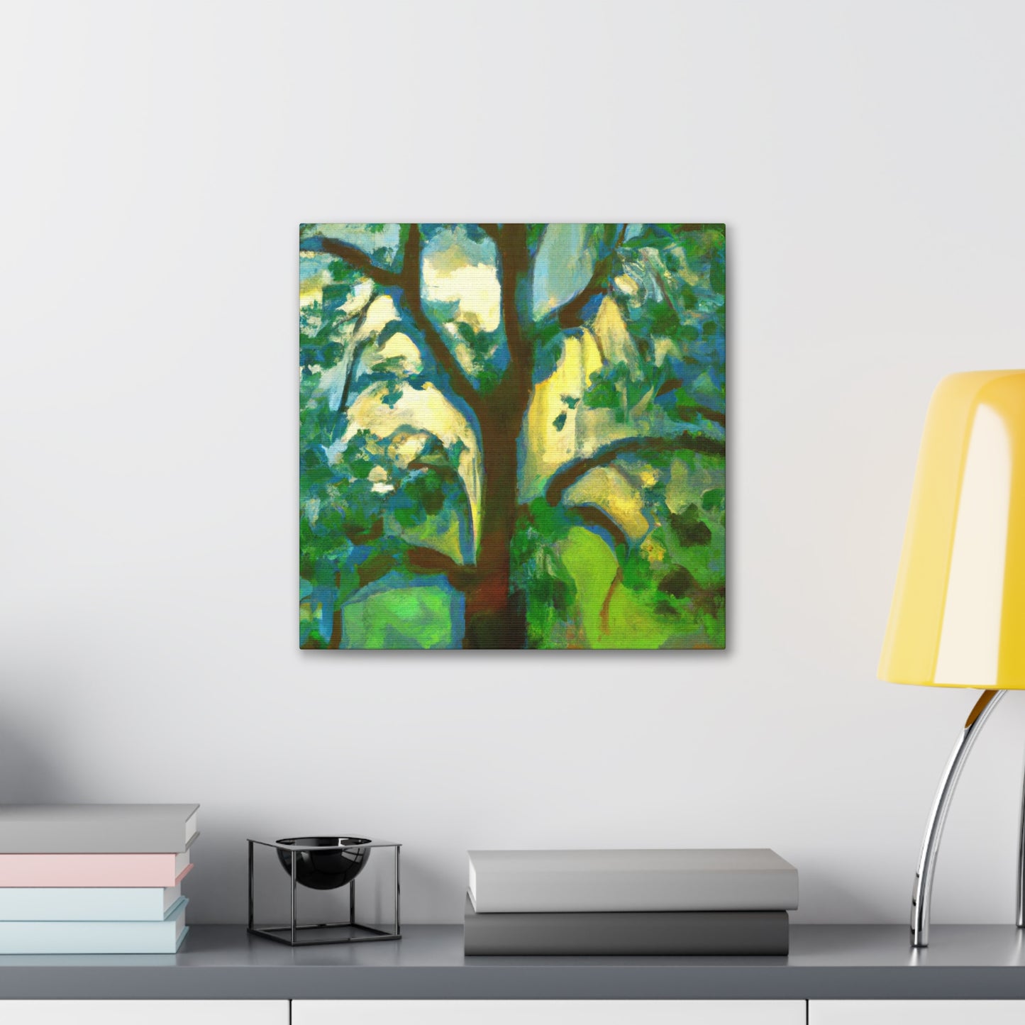 "Elm in Splendid Bloom" - Canvas