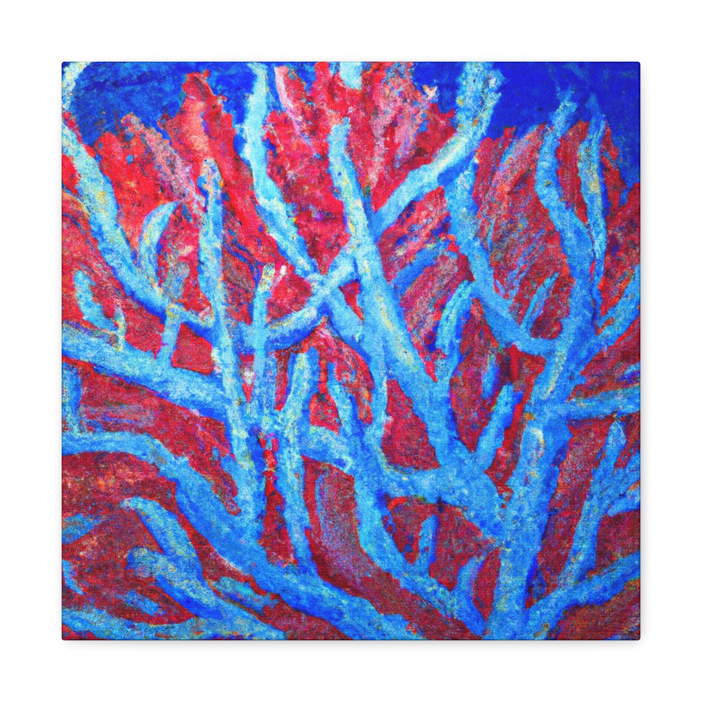 "Coral in Impressionism" - Canvas