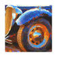 "Classic Automobile Radiance" - Canvas