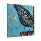 "Starling Aglow in Sky" - Canvas